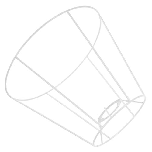 FUTUREORYY Eisen Lampenschirm Rahmen DIY Lampenhalter Metall Lampenschirm Gestell für Tisch und Stehlampe Robust Vielseitig für Beleuchtung und Dekoration von FUTUREORYY