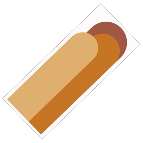 FUTUREORYY Entfernbarer Geometrischer Wandsticker aus Farbigem PVC Selbstklebend Dekorative Wanddekoration für Wohnzimmer Schlafzimmer und Kinderzimmer Einfach Anzubringen Keine Rückstände von FUTUREORYY