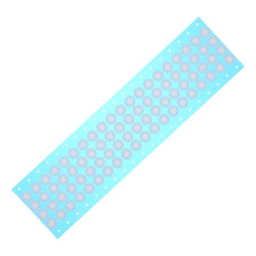 FUTUREORYY Eptfe Mikroporen Filterfolie für Pilzflaschen Blau Atmungsaktiv Pilzzucht Zubehör Laborfreundlich Einfach zu Befestigen Entfernen von FUTUREORYY