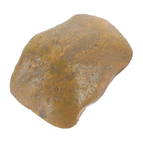 FUTUREORYY Fake Stone Key Holder aus Resin Wetterfester Schlüsselversteck Stein mit Geheimfach für Außenbereich Unauffällige Schlüsselaufbewahrung im Garten und Robustes Schlüsselsafe von FUTUREORYY