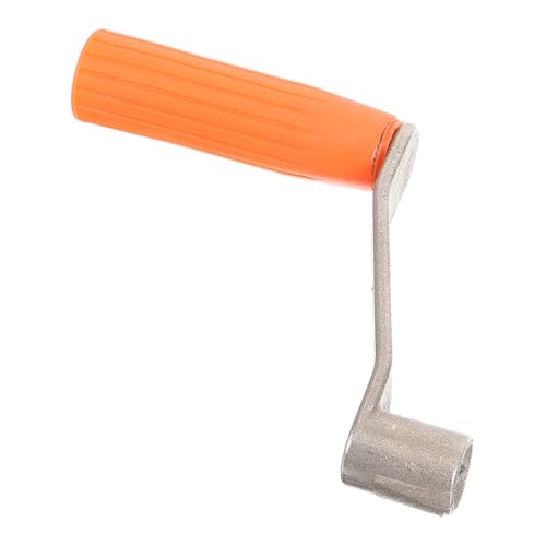 FUTUREORYY Flaggenmast Kurbelgriff aus Robustem Eisen und Kunststoff Langlebiger DIY Ersatz für Fahnenmast Wartung Einfache Installation Wetterbeständig für Boots Außenbereiche von FUTUREORYY