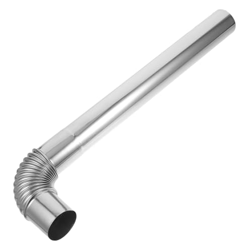 FUTUREORYY Flexible Edelstahl Schornsteinrohr Bogen Ofenrohr für Heizung und Kamin Rostfrei Installieren Luftdicht Vielseitig für Holzofen und Camping Geeignet von FUTUREORYY