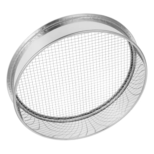 FUTUREORYY Gartensieb Maschenweite Boden Sieb für Gartenarbeit Kompostsieb Outdoor Pflanzen Erde Steine Trennung Pan Mesh Screen FUTUREORYY Gartensieb Maschenweite Boden Sieb für Gartenarbeit Kompostsieb Outdoor Pflanzen Erde Steine Trennung Pan Mesh Screen von FUTUREORYY