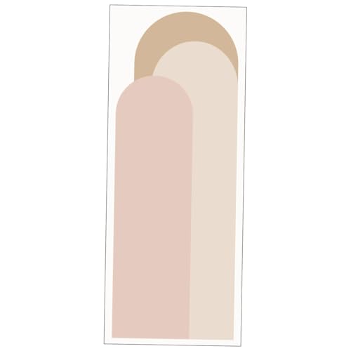 FUTUREORYY Geometrisches Wandtattoo PVC Wandsticker Wohnzimmer Schlafzimmer Dekor Selbstklebend Langlebig Abziehbar Kunst Wandaufkleber für Wohnraumgestaltung von FUTUREORYY