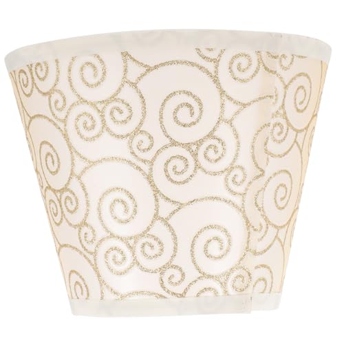 FUTUREORYY Gewebter Lampenschirm aus Stoff für Tischlampe Wandlampe Stehlampe Ersatzschirm Schlafzimmer Wohnzimmer Gemütliche Beleuchtung von FUTUREORYY