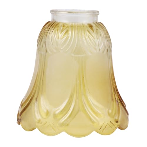 FUTUREORYY Glas Lampenschirm Ersatz Transparent Goldfarben Robust Für Tisch und Deckenleuchten Wohnzimmer Schlafzimmer Atmosphäre FUTUREORYY Glas Lampenschirm Ersatz Transparent Goldfarben Robust Für Tisch und Deckenleuchten Wohnzimmer Schlafzimmer Atmosphäre von FUTUREORYY