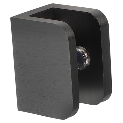 FUTUREORYY Glasklemme Schwarz Gebürstet Stabile Glasbodenträger Halterung für Glasregale und Spiegelmontage Kratzfest Langlebig Geeignet für Bücherregale und Bad FUTUREORYY Glasklemme Schwarz Gebürstet Stabile Glasbodenträger Halterung für Glasregale und Spiegelmontage Kratzfest Langlebig Geeignet für Bücherregale und Bad von FUTUREORYY