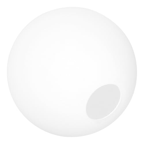 FUTUREORYY Glaskugel Lampenschirm Deckenleuchte Ersatzglas Kugelförmig Einfaches Design Eleganter Lampenschutz Kreativer Glas Lampenschirm Für Außenbereich Dekorative LED Leuchte von FUTUREORYY