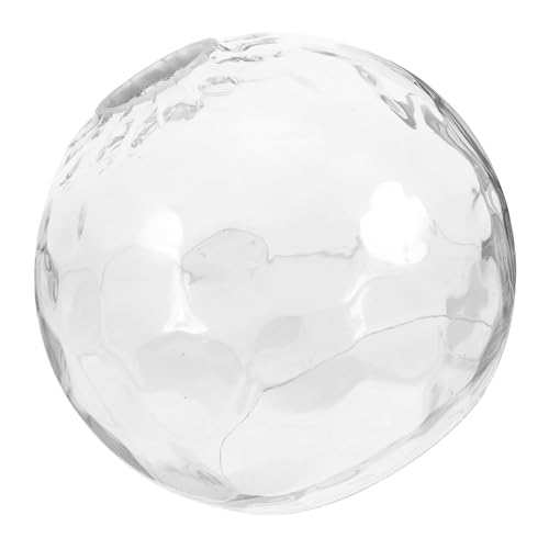 FUTUREORYY Glaskugel Lampenschirm Ersatz Oberöffnung Unteröffnung Transparenter Glas Lampenschirm Deckenleuchte Hängeleuchte Installieren Für Wohnzimmer Schlafzimmer Flur von FUTUREORYY