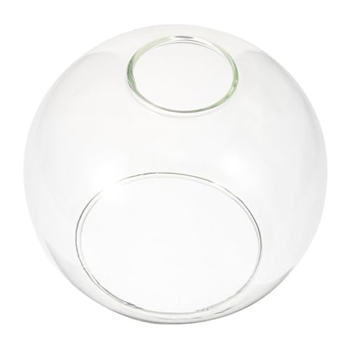 FUTUREORYY Glaskugel Lampenschirm Ersatzglas Transparente Pendelleuchte Lampenabdeckung Vielseitig Einsetzbar Sicher und Einfach zu Montieren für Deckenleuchten Schlafzimmer Tischlampen von FUTUREORYY