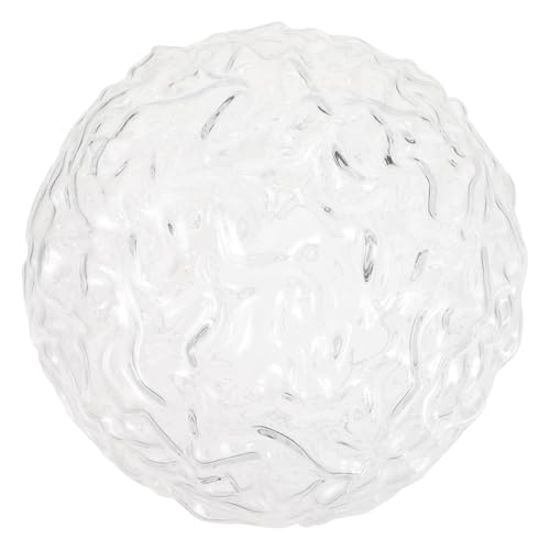 FUTUREORYY Glaskugel Lampenschirm Klar Runde Form Schützender Lampenabdeckung Einfache Montage Langlebig für Schlafzimmer Wohnzimmer Flurlampe Deckenleuchte FUTUREORYY Glaskugel Lampenschirm Klar Runde Form Schützender Lampenabdeckung Einfache Montage Langlebig für Schlafzimmer Wohnzimmer Flurlampe Deckenleuchte von FUTUREORYY