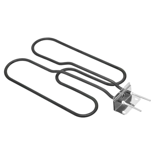 FUTUREORYY Grill Heizelement Ersatzteil Elektrisches Heizspirale für Elektrogrill Kompatibel mit Hochleistungs Grillheizstab Schwarz von FUTUREORYY