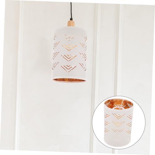 FUTUREORYY Hängender Metall lampenschirm Rund Hohl Ausgeschnittener Retro deckenlampen ersatz Dekorative Leuchtenschale für Wohnzimmer Schlafzimmer und Flur Robust und Kompakt FUTUREORYY Hängender Metall lampenschirm Rund Hohl Ausgeschnittener Retro deckenlampen ersatz Dekorative Leuchtenschale für Wohnzimmer Schlafzimmer und Flur Robust und Kompakt von FUTUREORYY