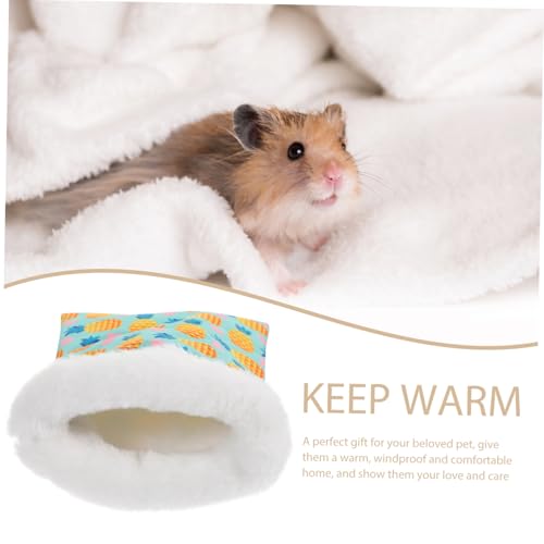 FUTUREORYY Hamster Schlafsack Warmes Versteck Kuscheliges Meerschweinchen Bett für Igel Kaninchen Chinchilla und Kleine Kleintiere von FUTUREORYY