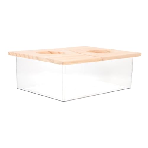 FUTUREORYY Hamsterbadewanne mit Deckel Sandbad und Urinbecken Langlebiges Geruchsarmes Hamster toiletten Badezubehör für Kleine Haustiere Wie Chinchillas und Hamster FUTUREORYY Hamsterbadewanne mit Deckel Sandbad und Urinbecken Langlebiges Geruchsarmes Hamster toiletten Badezubehör für Kleine Haustiere Wie Chinchillas und Hamster von FUTUREORYY