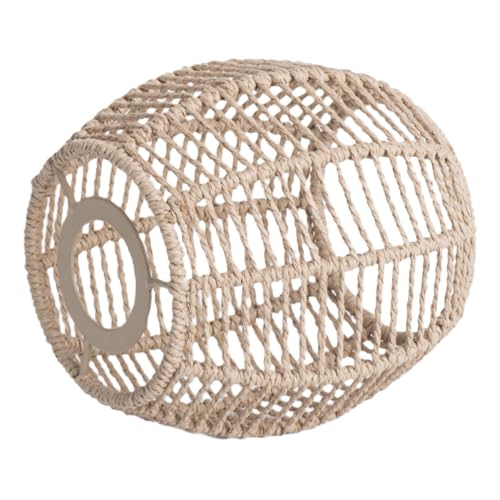 FUTUREORYY Handgewebter Boho Lampenschirm aus Papierseil Robuster Decken Tischlampenschirm Natürlicher Indoor Lichtschutz Vielseitig für Lampen Geeignet Dekoratives Wohnaccessoire FUTUREORYY Handgewebter Boho Lampenschirm aus Papierseil Robuster Decken Tischlampenschirm Natürlicher Indoor Lichtschutz Vielseitig für Lampen Geeignet Dekoratives Wohnaccessoire von FUTUREORYY