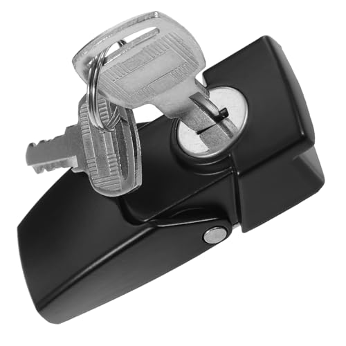 FUTUREORYY Industrielles Schranktürschloss aus Aluminiumlegierung und Eisen Haspentyp Kastenschloss Einfache Montage Stabile Langlebige Verriegelung für Verteiler und FUTUREORYY Industrielles Schranktürschloss aus Aluminiumlegierung und Eisen Haspentyp Kastenschloss Einfache Montage Stabile Langlebige Verriegelung für Verteiler und von FUTUREORYY