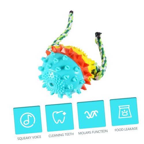 FUTUREORYY Interaktives Robustes Hundespielzeug aus TPR Zahnreinigend und Bissfest Lustiges Kauspielzeug für Welpen und Ausgewachsene Hunde Fördert Zahngesundheit und Beschäftigung Gelb blau FUTUREORYY Interaktives Robustes Hundespielzeug aus TPR Zahnreinigend und Bissfest Lustiges Kauspielzeug für Welpen und Ausgewachsene Hunde Fördert Zahngesundheit und Beschäftigung Gelb blau von FUTUREORYY