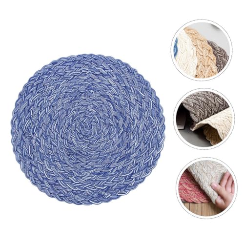 FUTUREORYY Katze Kratzpad Rund Langlebiges Ramie Material Kratzfest und Atmungsaktiv Multifunktionale Kratzmatte und Kuschelkissen für Entspanntes und Krallenpflege Farblich Zufällige Farbe von FUTUREORYY