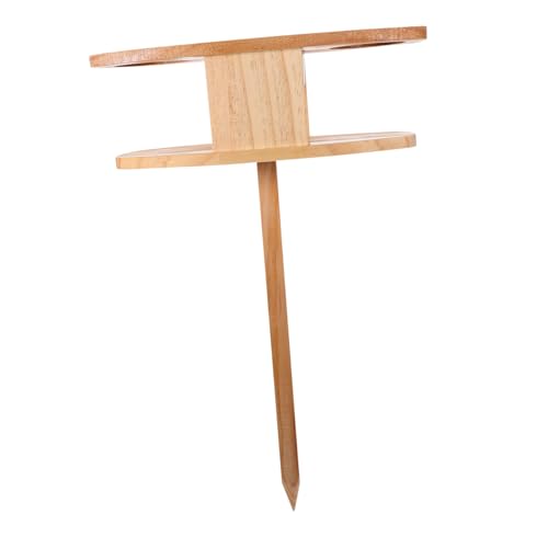 FUTUREORYY Klappbarer Tragbarer Weintisch aus für Outdoor Strand und Garten Faltbarer Kleiner Beistelltisch mit Stabilem Stand für Picknick und Camping von FUTUREORYY