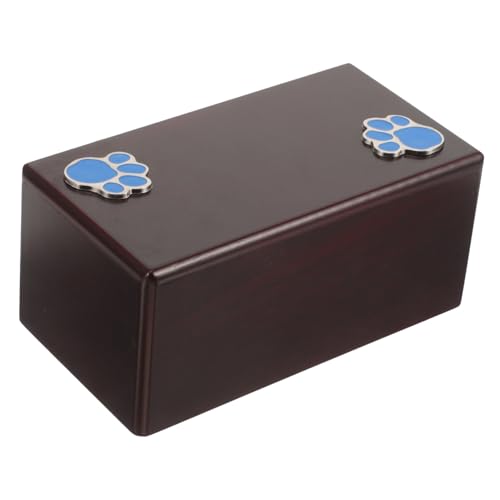 FUTUREORYY Kleine Holzurne für Haustierasche Langlebige Tragbare Hund und Katzen Urne Stilvolle Tierkremationsbox aus Holz zur Erinnerung Verstorbener Geeignet als Gedenkurne für FUTUREORYY Kleine Holzurne für Haustierasche Langlebige Tragbare Hund und Katzen Urne Stilvolle Tierkremationsbox aus Holz zur Erinnerung Verstorbener Geeignet als Gedenkurne für von FUTUREORYY