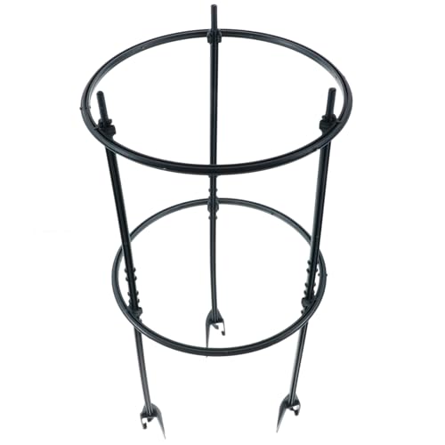 FUTUREORYY Kletterpflanzen Regal Stab Ring Pflanzengitter Rankhilfe für Innen Balkon Garten Pflanzentopf Unterstützung Stabiles Pflanzenregal Robust Langlebig von FUTUREORYY