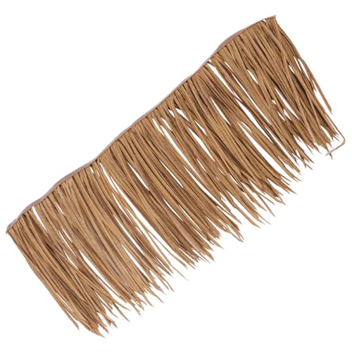 FUTUREORYY Künstliche Reetdachrolle Wasserfest UV beständig Winddicht für Garten Pavillon Terrasse Schilfrohrmatte Imitation Strohdach Dekoration FUTUREORYY Künstliche Reetdachrolle Wasserfest UV beständig Winddicht für Garten Pavillon Terrasse Schilfrohrmatte Imitation Strohdach Dekoration von FUTUREORYY