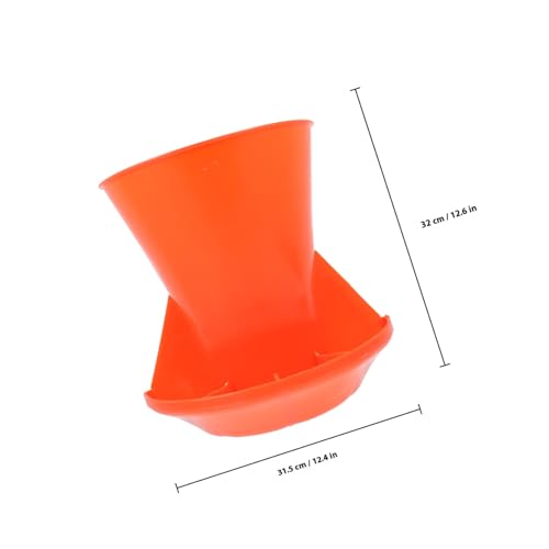 FUTUREORYY Kunststoff Futtertrog für Ferkel mit Rostfreiem Design Abgerundeten Kanten Geeignet für Trocken Nassfutter Leicht zu Reinigen für Neugeborene und Landwirtschaft von FUTUREORYY