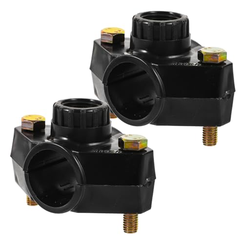 FUTUREORYY Kunststoff Schlauchverbinder PE Wasserrohr Zubehör Teiliges Langlebiger Wiederverwendbarer Gartenschlauch Sattelventil Anschluss für Wasserhahn und Abwasserschlauch von FUTUREORYY