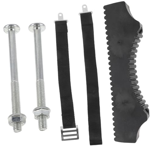 FUTUREORYY Ladder Stabilizer Antirutsch Matte für Teleskopleitern mit Gebogenem Design Langlebiges Gummimaterial Einfache Montage Geeignet für Elektriker und Renovierung Sicheres Anlehnen an von FUTUREORYY