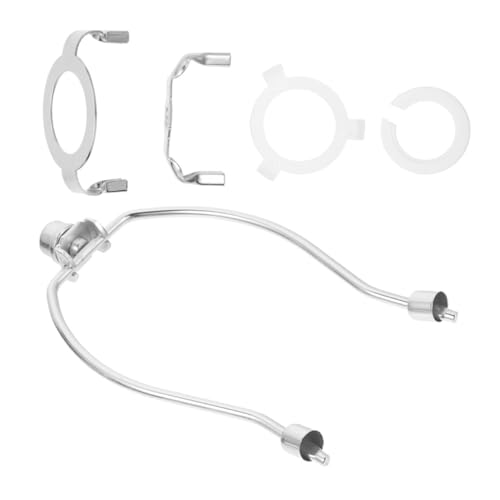 FUTUREORYY Lampenharfe mit Adapter Verchromter Lampenschirm Halter für Tisch und Stehlampen Robustes Lampenreparaturteil Einfach zu Montierende Lampenschirm Halterung Langlebiges FUTUREORYY Lampenharfe mit Adapter Verchromter Lampenschirm Halter für Tisch und Stehlampen Robustes Lampenreparaturteil Einfach zu Montierende Lampenschirm Halterung Langlebiges von FUTUREORYY
