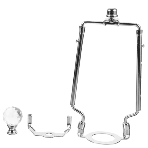 FUTUREORYY Lampenschirmhalter und Lampen harfenhalter Silber Abnehmbar und Einfach zu Montieren Langlebiges Lampenreparaturzubehör für Tischlampen und Stehlampen Praktische FUTUREORYY Lampenschirmhalter und Lampen harfenhalter Silber Abnehmbar und Einfach zu Montieren Langlebiges Lampenreparaturzubehör für Tischlampen und Stehlampen Praktische von FUTUREORYY