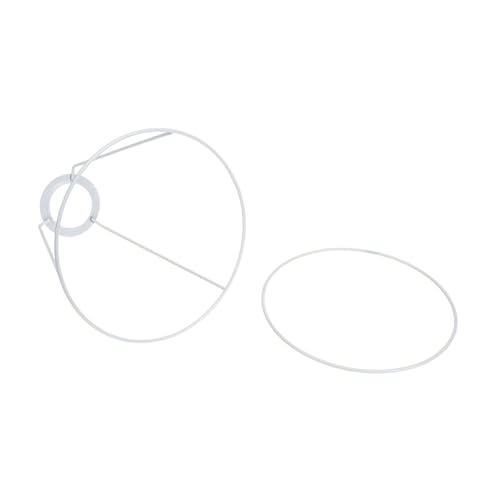 FUTUREORYY Lampenschirmring Höhe Stabile Lampenschirmhalterung DIY Draht Lampenschirmrahmen Robust Für Deckenleuchte Stehlampe Tischlampe FUTUREORYY Lampenschirmring Höhe Stabile Lampenschirmhalterung DIY Draht Lampenschirmrahmen Robust Für Deckenleuchte Stehlampe Tischlampe von FUTUREORYY