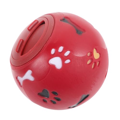 FUTUREORYY Leckerlies Hundespielzeug Leckball aus Ungiftigem Material Langlebig und Sicher Fördert Intelligenzentwicklung mit Futterausgabe und Leichter Passend für Kleine Hunde Roter Kleiner FUTUREORYY Leckerlies Hundespielzeug Leckball aus Ungiftigem Material Langlebig und Sicher Fördert Intelligenzentwicklung mit Futterausgabe und Leichter Passend für Kleine Hunde Roter Kleiner von FUTUREORYY