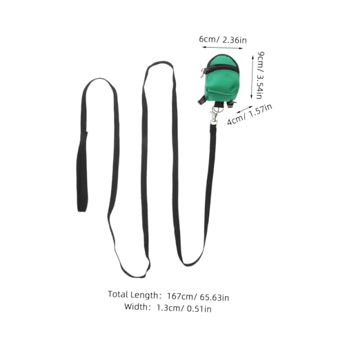 FUTUREORYY Verstellbare Reptilienleine Mit Rucksack Für Eidechsen Outdoor Leichte Und Atmungsaktive Geschirrleine Für Bartagamen Und Kleine Haustiere Anpassbares Reptiliengeschirr Für von FUTUREORYY