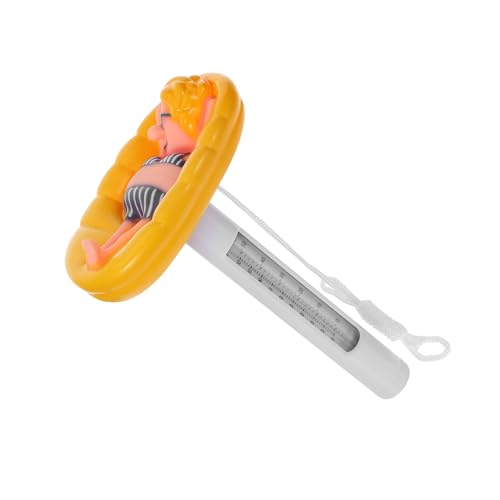 FUTUREORYY Lustiges Cartoon Thermometer Wasserthermometer Schwimmendes Poolthermometer Langlebig Pool Geeignet mit Dualer Anzeige in Celsius und Fahrenheit FUTUREORYY Lustiges Cartoon Thermometer Wasserthermometer Schwimmendes Poolthermometer Langlebig Pool Geeignet mit Dualer Anzeige in Celsius und Fahrenheit von FUTUREORYY