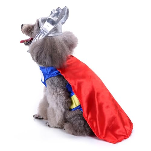 FUTUREORYY Lustiges Hundekostüm Halloween Party Outfit Atmungsaktives Cosplay Hundebekleidung Komfortabel Modisch für Hunde Halloween und Geburtstagsfeiern FUTUREORYY Lustiges Hundekostüm Halloween Party Outfit Atmungsaktives Cosplay Hundebekleidung Komfortabel Modisch für Hunde Halloween und Geburtstagsfeiern von FUTUREORYY