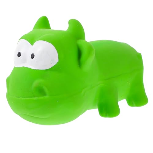 FUTUREORYY Lustiges Hundespielzeug Kleines bis Mittleres Kauspielzeug mit Quietschfunktion Interaktives Langlebiges Latexspielzeug in Rinderform für Welpen und Große Hunde FUTUREORYY Lustiges Hundespielzeug Kleines bis Mittleres Kauspielzeug mit Quietschfunktion Interaktives Langlebiges Latexspielzeug in Rinderform für Welpen und Große Hunde von FUTUREORYY