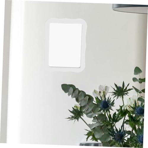 FUTUREORYY Magnetischer Spiegel Schminkspiegel mit Glatter Hochauflösender Oberfläche Leichter Ergonomischer Spiegelschrank für Schließfach Büro Badezimmer Tragbarer Magnetischer von FUTUREORYY