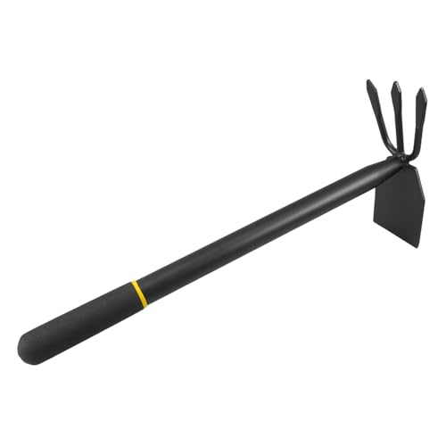 FUTUREORYY Manganstahl Hacke Gartengerät Robust Langlebig Ergonomisch für Gartenarbeit Wildkraut Jäten und Pflanzenpflege Geeignet Haushalt Hacke Garten Werkzeug von FUTUREORYY