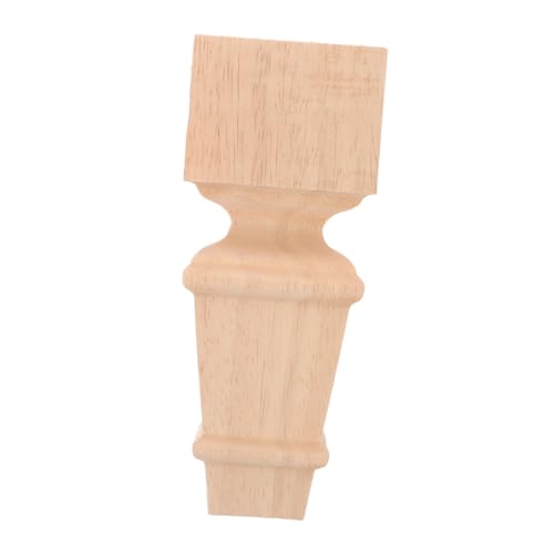 FUTUREORYY Massivholz Möbelbeine Rund Kurze Möbel Füße Stabile Holzbeine für Schrank Kommode Sofa Tisch Einfache Montage Vielseitig Verwendbar von FUTUREORYY