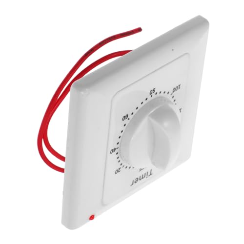 FUTUREORYY Mechanische Zeitschaltuhr für Steckdosen Minuten Timer Switch mit Kontrollleuchte Indoor Elektrischer Zeitschalter für Licht und Haushaltsgeräte Einfache Bedienung Robustes Abs FUTUREORYY Mechanische Zeitschaltuhr für Steckdosen Minuten Timer Switch mit Kontrollleuchte Indoor Elektrischer Zeitschalter für Licht und Haushaltsgeräte Einfache Bedienung Robustes Abs von FUTUREORYY