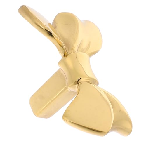FUTUREORYY Messing Schrankgriff Bowknot Design Langlebiger Möbelknopf für Türen Kleiderschränke Küchenschränke Einfache Montage Dekorativer Türgriff von FUTUREORYY