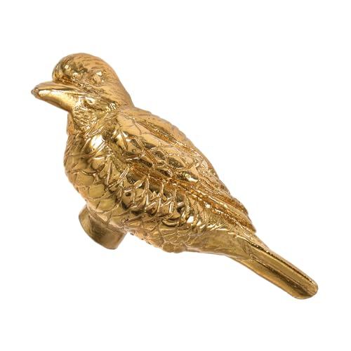 FUTUREORYY Messing Vogel Geformter Möbelgriff Korrosionsbeständig Komfortabler Griff für Schränke Kleiderschränke Dekorativer Türknopf für Möbel und Schranktüren FUTUREORYY Messing Vogel Geformter Möbelgriff Korrosionsbeständig Komfortabler Griff für Schränke Kleiderschränke Dekorativer Türknopf für Möbel und Schranktüren von FUTUREORYY