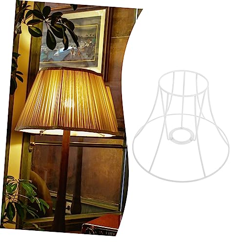 FUTUREORYY Metall Lampenschirm Rahmen Vintage DIY Lampenschutz Pendelleuchte Lampenhalter aus Metall Draht für Tisch Stehlampe Robust Fein Verarbeitet Vielseitig Einsetzbar von FUTUREORYY