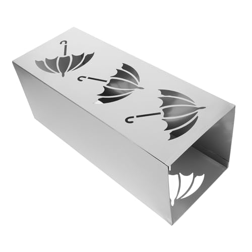 FUTUREORYY Metall Regenschirmständer mit Wasserdichtem Auffangbehälter Robustes Hohles Design für Effizientes Trocknen Vielseitiger Schirmhalter für Zuhause und Eingangsbereich Geeignet für FUTUREORYY Metall Regenschirmständer mit Wasserdichtem Auffangbehälter Robustes Hohles Design für Effizientes Trocknen Vielseitiger Schirmhalter für Zuhause und Eingangsbereich Geeignet für von FUTUREORYY