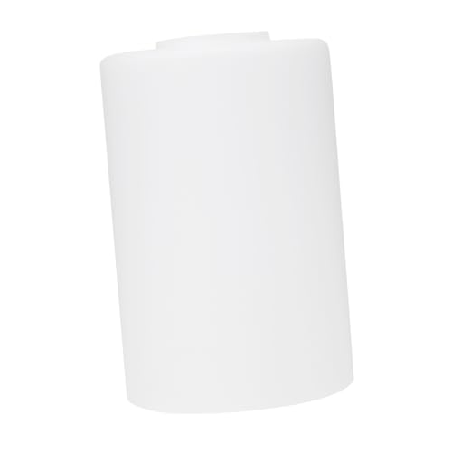 FUTUREORYY Milchglas Lampenschirm Ersatzglas Langlebiger Zylindrischer Lampenschirm für Deckenleuchte Einfache Installation Dekorativ für Schlafzimmer und Wohnzimmer von FUTUREORYY
