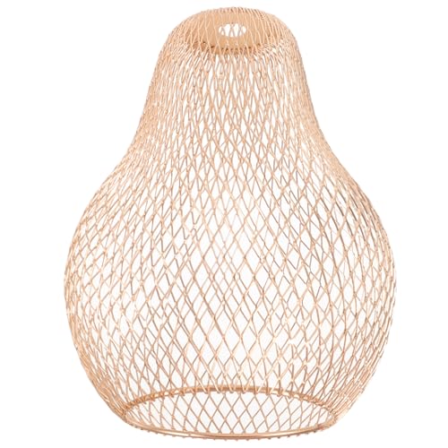 FUTUREORYY Moderner Dekorativer Lampenschirm aus Goldenem Eisen Hohles Design Kleiner Lampenschirm für Hängelampe und Deckenstrahler Stabiles Leichtes Metall Minimalistisches DIY FUTUREORYY Moderner Dekorativer Lampenschirm aus Goldenem Eisen Hohles Design Kleiner Lampenschirm für Hängelampe und Deckenstrahler Stabiles Leichtes Metall Minimalistisches DIY von FUTUREORYY