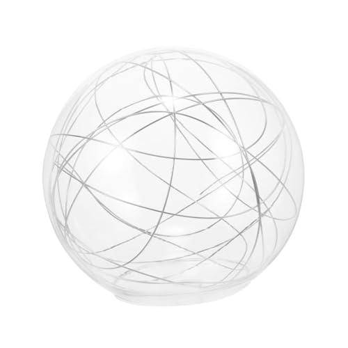 FUTUREORYY Moderner Lampenschirm Aluminium Draht Transparent Molekular Deckenleuchte Ersatzschirm für Pendelleuchte Wohnzimmer Design Silber Gold FUTUREORYY Moderner Lampenschirm Aluminium Draht Transparent Molekular Deckenleuchte Ersatzschirm für Pendelleuchte Wohnzimmer Design Silber Gold von FUTUREORYY