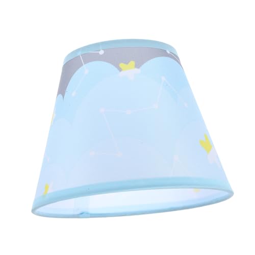 FUTUREORYY Moderner Lampenschirm aus Baumwoll Leinenstoff Einfacher Lampenschirm für Nachttischlampe und Schreibtischlampe Tragbarer Lampenüberzug Warmes Licht für Schlafzimmer und Büro von FUTUREORYY